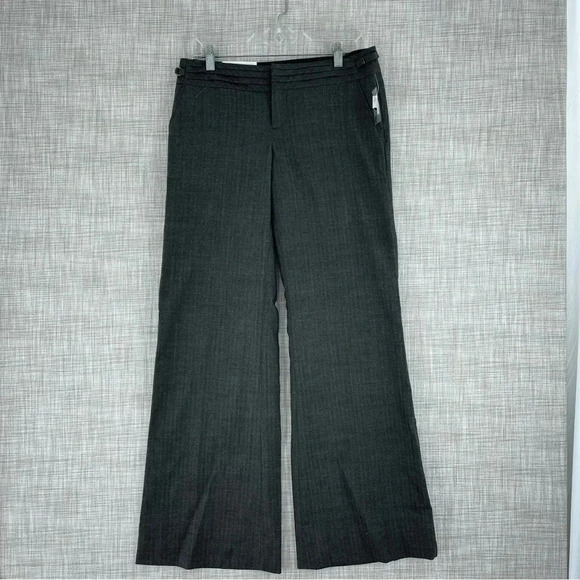 NWT GAP the Trouser wide leg wool blend Womens Size 2 Reg 1522 - Picture 1 of 12